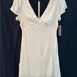 Wild Fable White dress with black ties